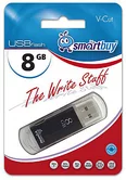 USB Flash SmartBuy V-Cut 8GB черный