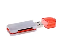 CardReader Micro+SD, тех.упак, металл