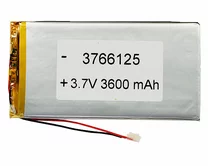 яАКБ универсальный 0,37*66*125 (3.7V, 3600 mAh)