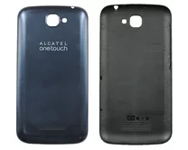 Задняя крышка Alcatel OT-7040 синяя 1кл