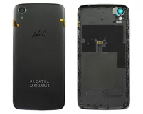 Задняя крышка Alcatel OT-6039Y черная 1кл