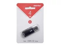 USB Flash SmartBuy V-Cut 4GB черный