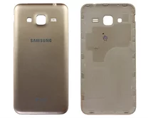 Задняя крышка Samsung J320F J3 (2016) золотая 1кл