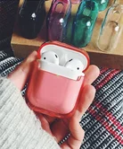 Чехол AirPods Пластик (синий)