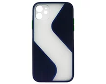 Чехол iPhone 11 ZigZag (синий)