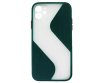 Чехол iPhone 11 ZigZag (зеленый)