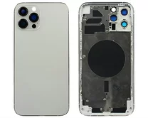 Корпус iPhone 12 Pro Max серебро 1 кл