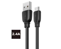 Кабель Remax Suji Pro RC-138m microUSB - USB черный