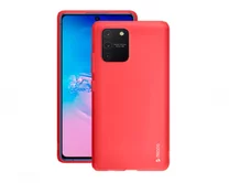 Чехол Samsung S10 Lite G770F 2020 Deppa Capsule Case (красный)