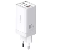 СЗУ-1USB+2USB-C McDodo CH-7920 65W GaN, белый