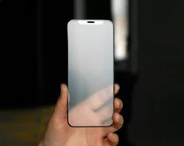 Защ. стекло iPhone 13 mini Full матовое черное