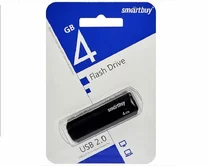 USB Flash SmartBuy CLUE 4GB (черный)