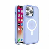 Чехол iPhone 11 Matte Case MagSafe (лиловый)