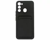 Чехол Tecno Spark 8C/Go 2022 TPU CardHolder (черный)