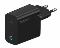 СЗУ-1USB-C Deppa, PD, 25W, черный