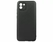 Чехол Samsung A03 Carbon (черный)