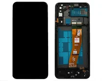 Дисплей Samsung A042F A04e в сборе черный (Service Pack OEM)