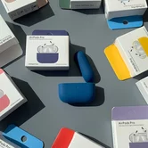 Чехол AirPods Pro Silicone Thin (#14 Midnight blue)