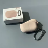 Чехол AirPods Pro2 Silicone Lychee (#2 Pink Sand)