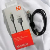 Кабель McDodo CA-3140 Lightning - USB черный, 3А, 1,2м