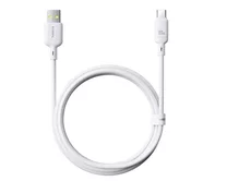 Кабель Baseus Silky Series Fast Charging Cable Type-C - USB 100W белый, 1м