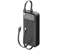 Внешний АКБ Deppa NRG Turbo V4c 20000 mAh, дисплей, черный