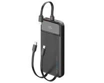 Внешний АКБ Deppa NRG Turbo V4c 10000 mAh, дисплей, черный